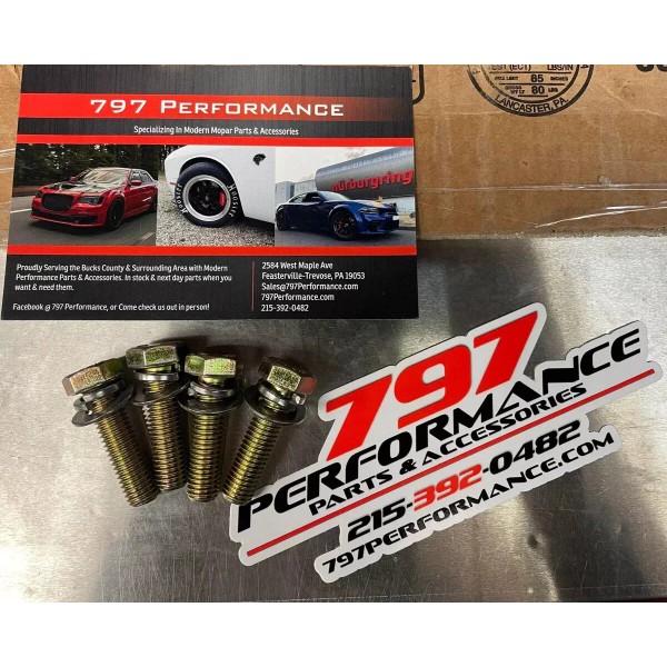 797 Performance Replacement Rear Brake Caliper Bolts for Charger, Challenger,