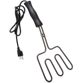 ASANMA 800W Electric Charcoal Starter with Stainless Steel Coils and 4.6ft Cable for BB