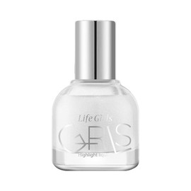 LEEINTO Diamond Starlight Highlighter Liquid, Liquid Highlight, Sparkling Body Powder Glitter Powder, Brightening Face, Body, Hair (01# Shining Silver Light)