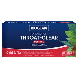 Bioglan Throat Clear Original Lozenges 20 Pack