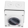 Outdoor Waterproof Switch Socket Dustproof Isolation Rotary OnOff Buttons Indicators