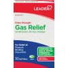 Leader Gas Relief Simethicone 125mg, Antigas Softgels, Relieves from Stomach