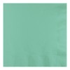 Creative Converting 3-Ply Fresh Mint Lunch Napkin, 6.5" x 6.5",