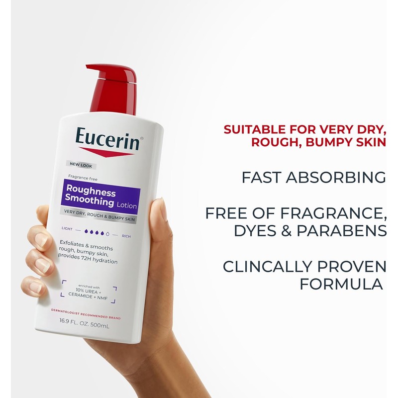 Eucerin Roughness Relief Lotion, 16.9 Fluid Ounce
