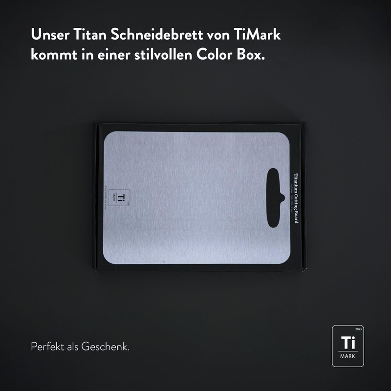 TiMark Titan Chopping Board - Antibacterial and 100% Hygienic Material