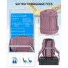 ECOHUB Travel Backpack for Women, Carry on Backpack with USB