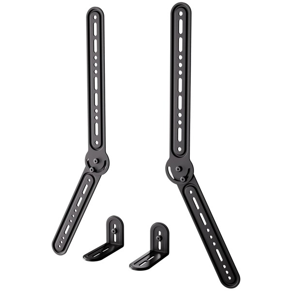 KAMIWI Soundbar Mount Bracket,SoundBar Mounts Under TV or Above TV,Soundbar