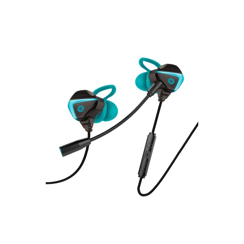 Vortred Audífonos Gamer Wilko Micrófono Desmontable 3.5mm Color Negro