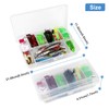 JasCherry Artificial bait with a tackle box, mixed fishing bait,