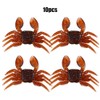 OUKENS Simulation Crab Bait, 10 Pieces Artificial Plastic Soft Crab