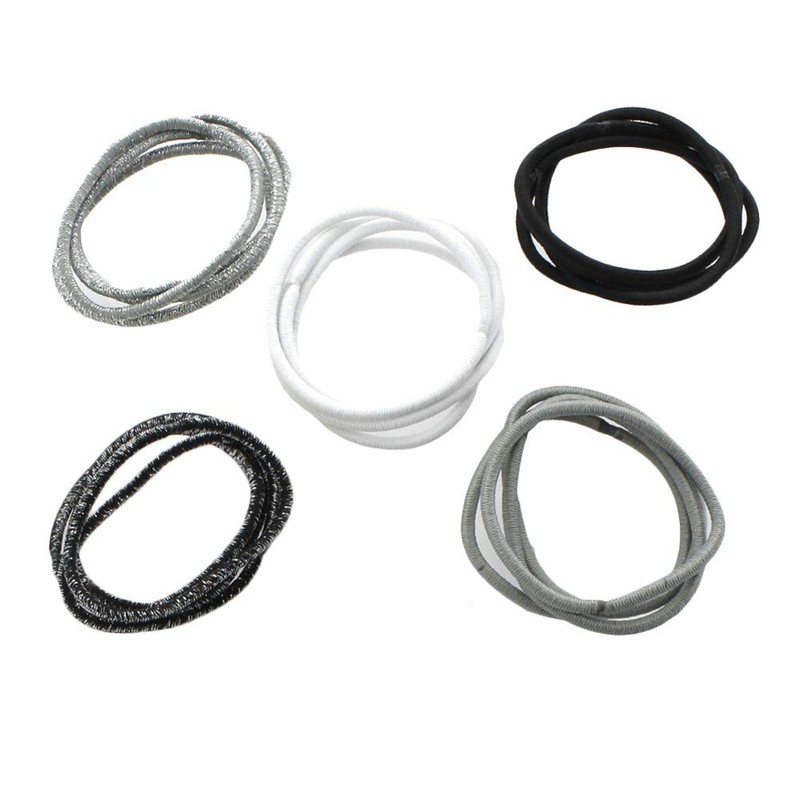 My Lello Hair Elastics Hair Ties, Professional Grade Ponytail Holders