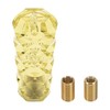 INFINAUTO Diamond Pattern Crystal Shift Knob, 10cm Universal for Automatic
