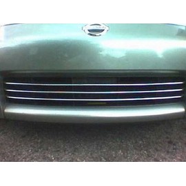 312 Motoring fits 2003-2009 Nissan 350Z Chrome Grill Grille KIT 350 Z 350-Z 2004 2005 2006 2007 2008 03 04 05 06 07 08 09