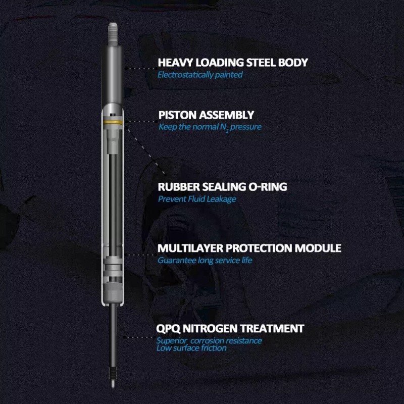 Unbranded For Polaris 7044675 UTV Dump Box Bed Shock Lift