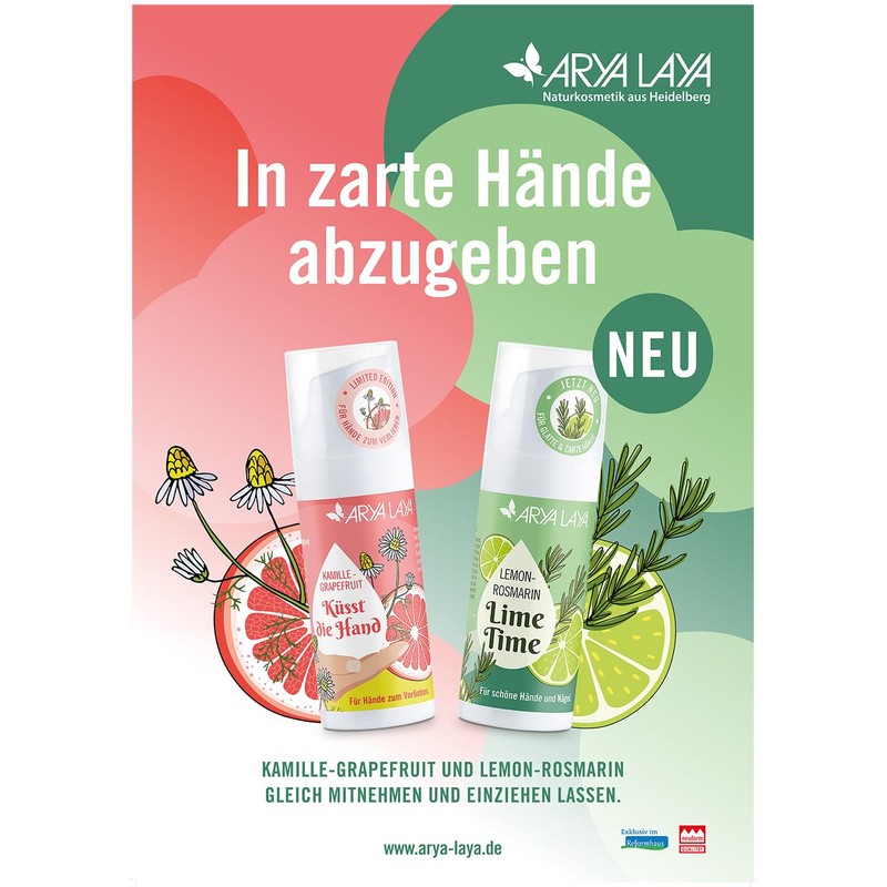 ARYA LAYA Lemon Rosemary Hand Care in Double Pack (2