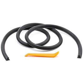 Tuokay, 2 Meters Rubber Sealing Strip for Center Stack, Dust Prevention, Noise Reduction Car Interior Seal Strip