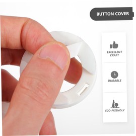 Anneome 3Pcs Proofing Button Covers for Washing Machine Boy Girl Safety Locks for Home Appliances Protects Boy Girl from Pressing Start Buttons Easy to Install Security Device