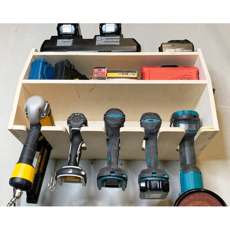Factory Crafts Drill Charging Station | Drill Storage | Wall