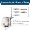 2 Pack 3 Pin Plug UK, 3 pin Mains Plug