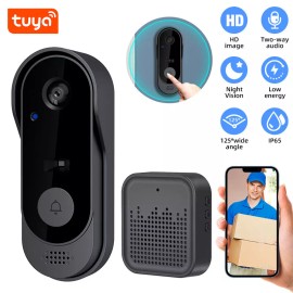 Wireless WiFi Video Smart Doorbell Phone Security Camera Door Bell Ring Intercom