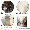 DesignQ Skyscrapers Oversized Wall art decor, Skyscrapers Wall Art, Neutral