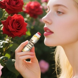 Peacoblue 160Pcs Lip Balm Labels Sticker for Tubes 2.1"x1.7" Bees and Sunflowers, 8 Styles Waterproof Chapstick Labels Glossy for Homemade Lip Balm Container Wedding Baby Shower Party Gifts