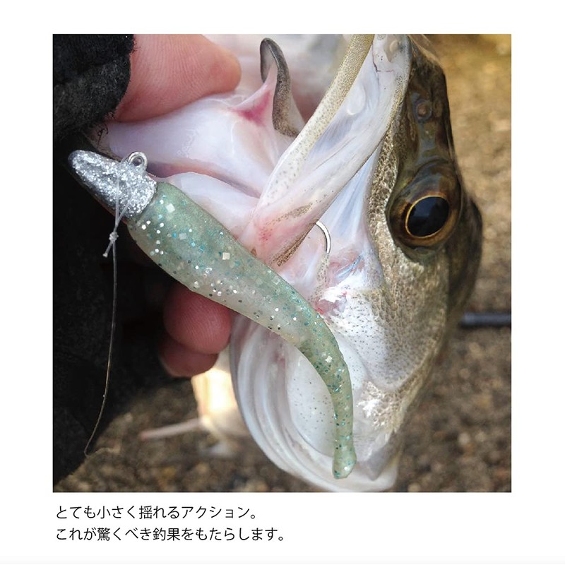 Coreman CA-07 Worm Alkaline Junior #001 Anchovy.