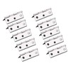 10 Pcs Stainless Steel Home Furniture Hardware Door Hinge Long