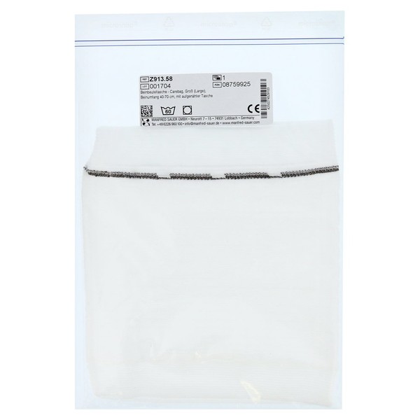 Leg Bag Carebag with Sewn-on Bag L