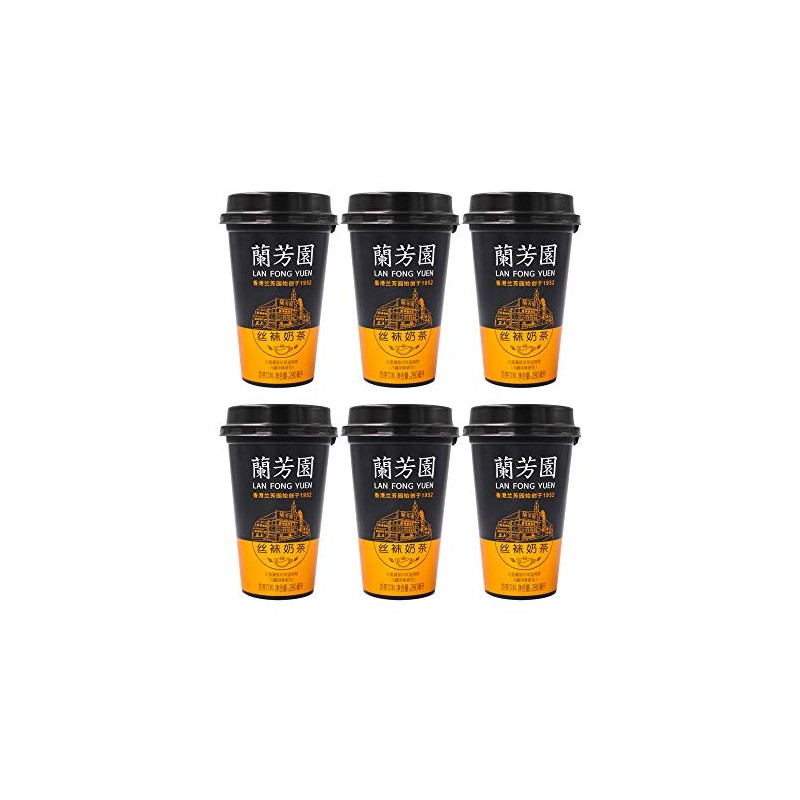 [Pack of 6] 香港兰芳园 正宗港式丝袜奶茶 开盖即饮, LAN FONG YUEN Hong
