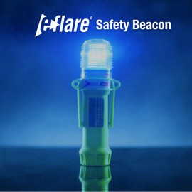 E-Flare 939-AT290-B Compact Safety & Emergency Beacon, 9-Inch, 1 Emergency Beacon, Blue