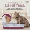 Alfapet Cat Litter box liner Disposable, Elastic Liners- 24-count-For Medium