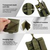 2 in 1 Tactical ID Case with Window, 3 Card
