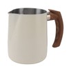 Milk Frothing Cup Inner Scale 304 Stainless Steel Dripless Spout