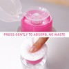 KVBUCC 4 Pieces 100ML/150ML Squeeze Bottles, Transparent Press Dispensing Bottles