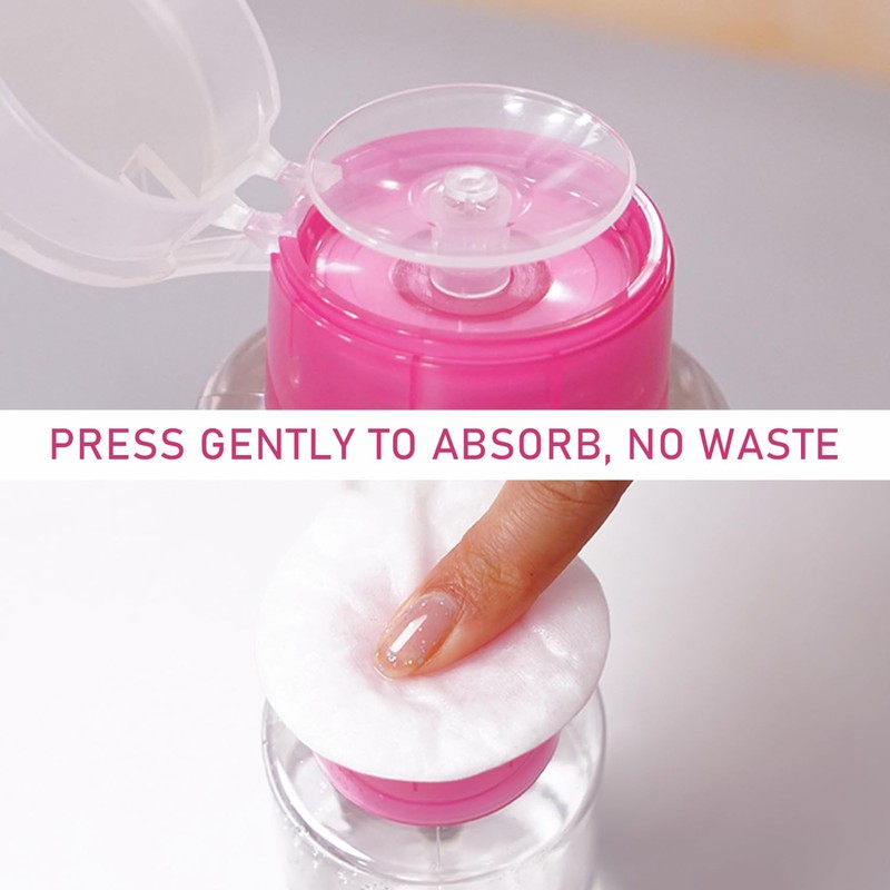 KVBUCC 4 Pieces 100ML/150ML Squeeze Bottles, Transparent Press Dispensing Bottles