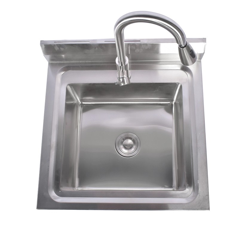 OE Quality 23.6”Inch Free Standing Single Bowl Kitchen Sink w/