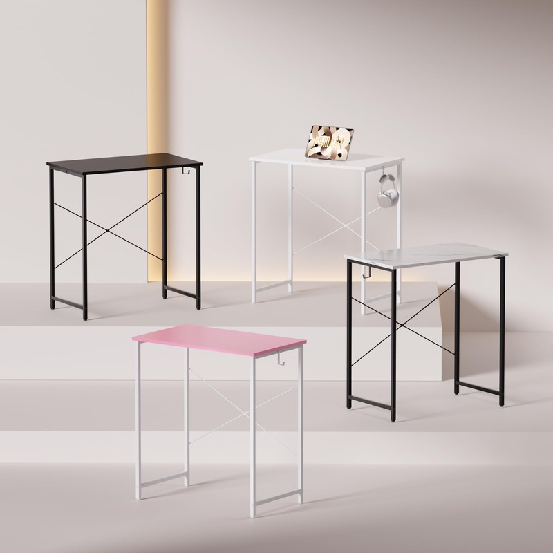 Pamray 23 Inch Computer Desk for Small Spaces, Home Office