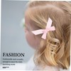 SAFIGLE 40pcs Cute Mini Bowknot Ribbon Barrettes for Girls Soft
