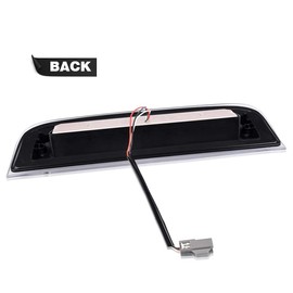 G-PLUS LED 3rd Rear Brake Light Cargo Lamp Compatible with Chevy Silverado/GMC Sierra 1500 2500HD 3500HD 2014-2018, Black Housing Clear Lens High Mount Stop Light Lamp