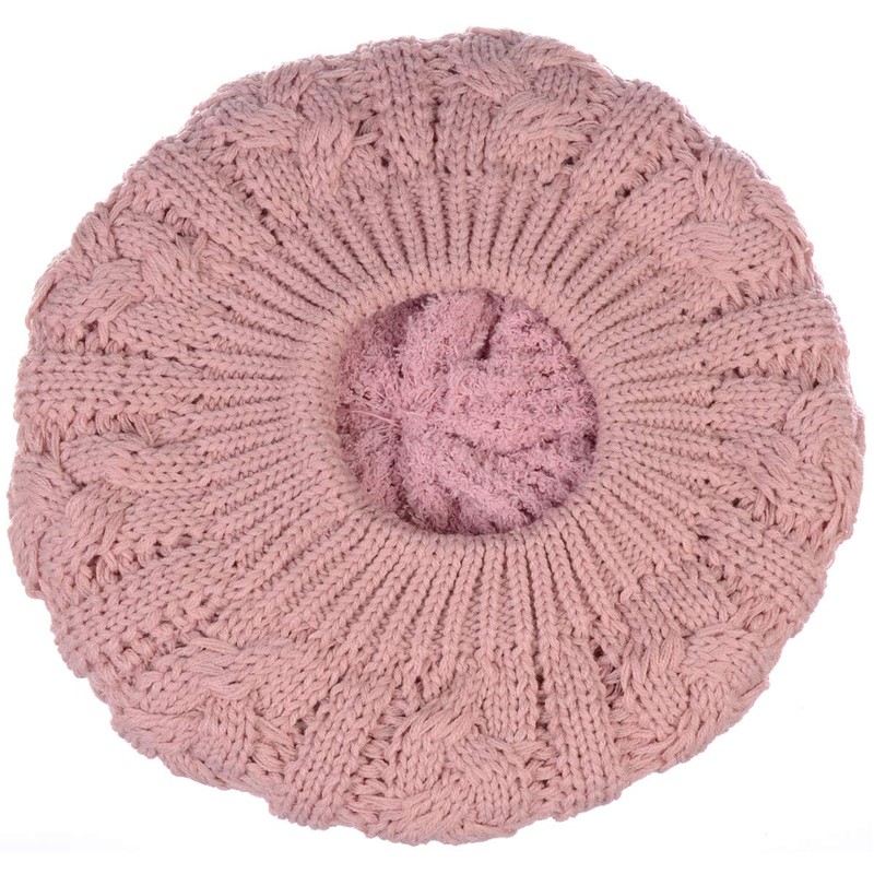 BYOS - Gorro de lana para mujer (juego disponible), Cable