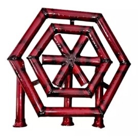 Quemador Triple Estrella, Con Codo, T. Inyectada