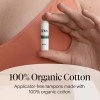 Cora Organic Bladder Liners & Non-Applicator Tampons, 108Ct, Bundle Pack