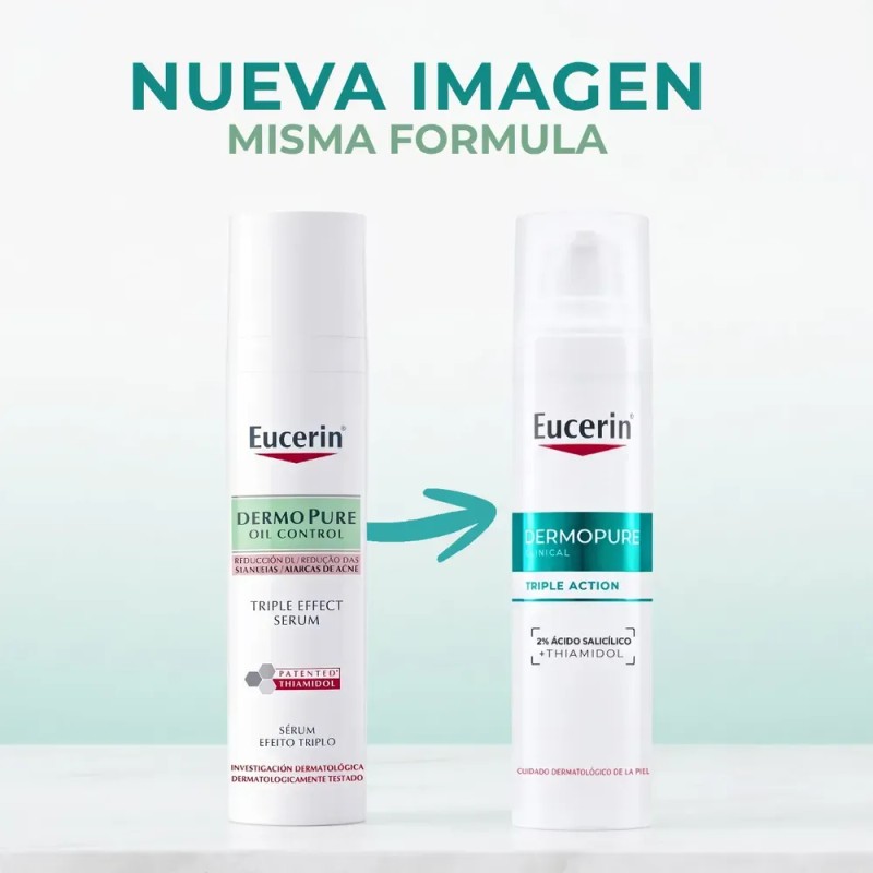 Eucerin Dermo Purifyer 40ml Triple Efecto Serum