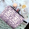 Pebarmnt Cute Animal Lovers Gifts Elephant Cosmetic Bag Makeup Pouch
