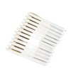 12pcs Press Gel Pen 0.38MM Black Ink Fine Point Pen