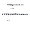 AICOYA 2 x Saw Chains 1/4 Inch 45 Drive Links