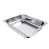 4 Pack 1/2 Size Stainless Steel Steam Table Pan 2.5