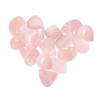 YUFFQOPC Natural Polished Rose Quartz Crystals Pink Rose Quartz Crystal