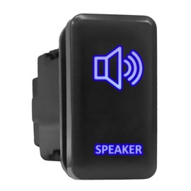 Speaker Symbol Older Model Push Button Compatible with Toyota (/ Surface Size 1.54 x 0.83 inches)
